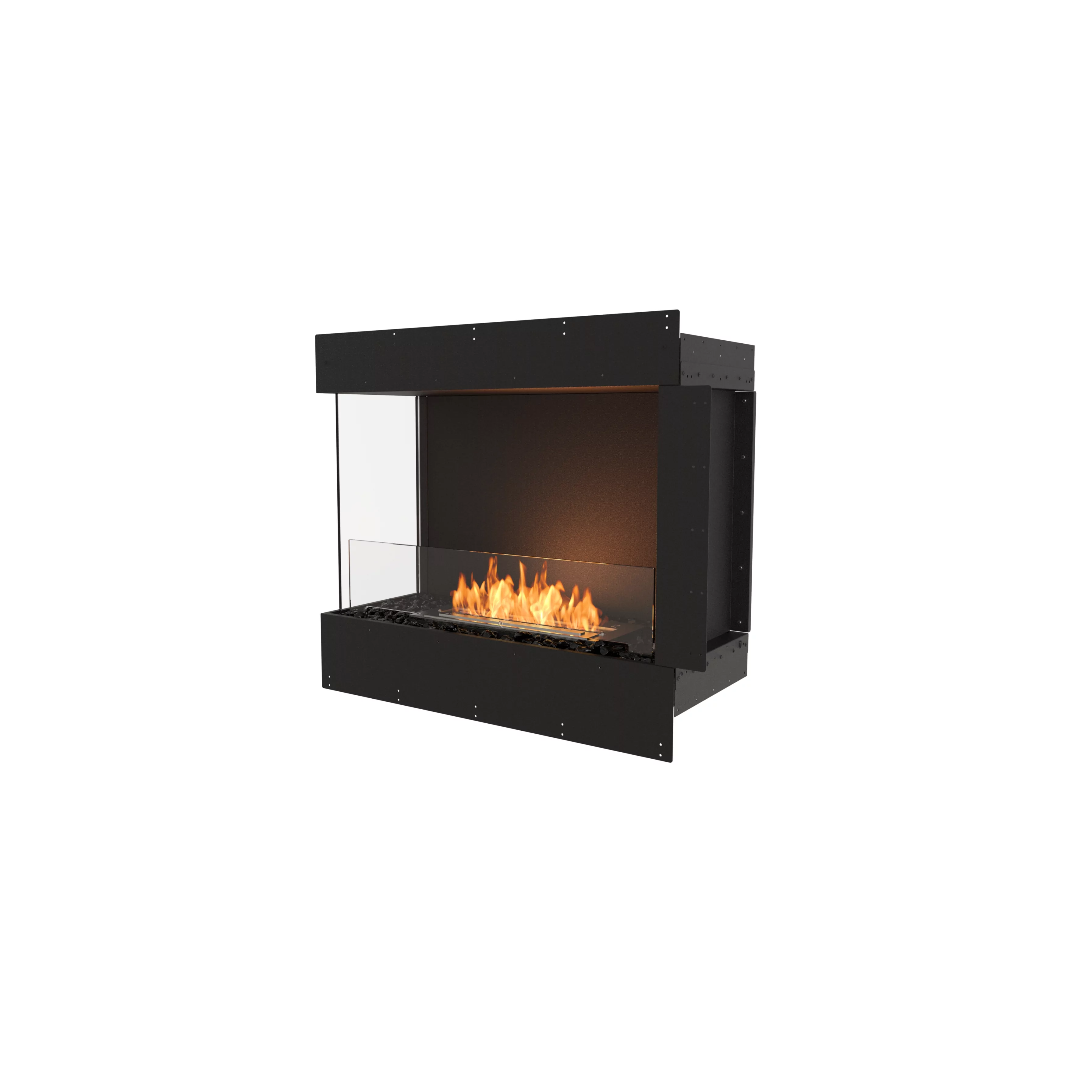 Left Corner Fireplaces: Flex Series - EcoSmart Fire