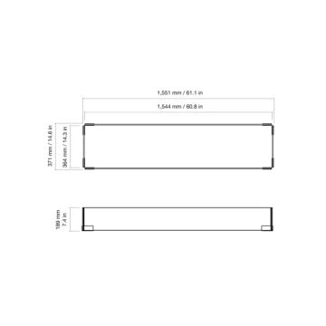 L65 Fire Screen Drawing