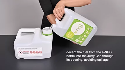 How to fill and attach the Safety Spout to the EcoSmart Jerry Can 31