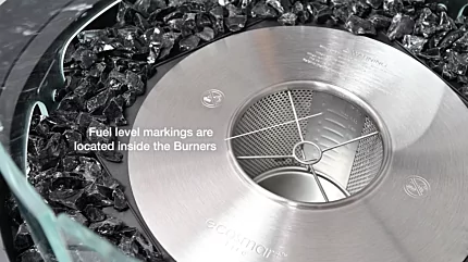 How to check the Burner fuel levels 2