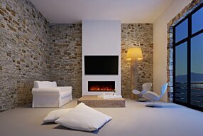 Private Residence - EL40 Electric Fireplace by EcoSmart Fire