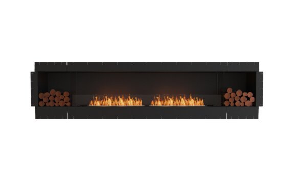 Flex 122SS.BX2 Single Sided - Ethanol / Black / Uninstalled view - Logs not included by EcoSmart Fire