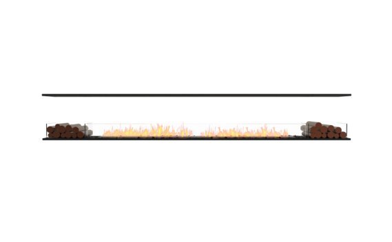 Flex 140IL.BX2 Island - Ethanol / Black / Installed View by EcoSmart Fire