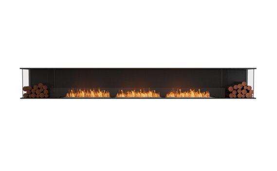 Flex 158 - Ethanol / Black / Installed view - Logs not included by EcoSmart Fire