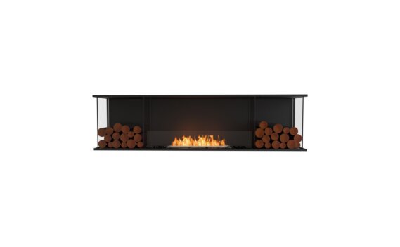 Flex 78 - Ethanol / Black / Installed view - Logs not included by EcoSmart Fire