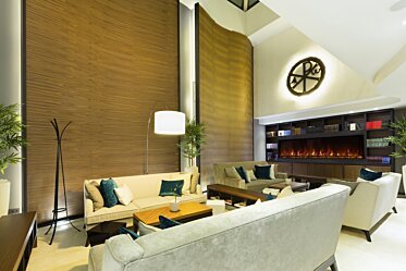 Lobby - Hospitality fireplaces