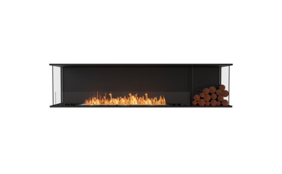 Flex 86 - Ethanol / Black / Installed view - Logs not included by EcoSmart Fire