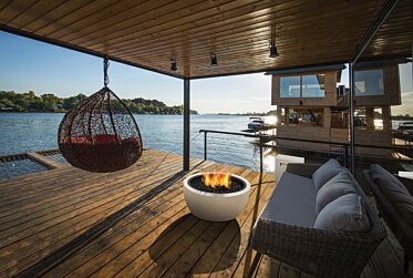 Waterfront Dock - Residential fireplaces