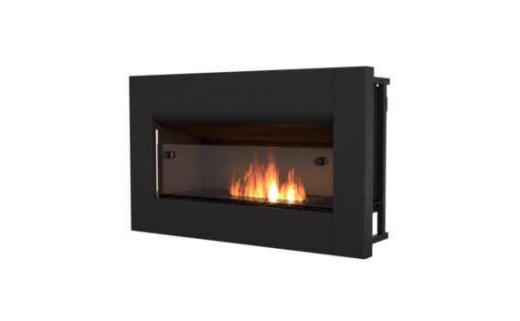 Firebox 650CV cheminées incurvée - Ethanol / Noir par EcoSmart Fire