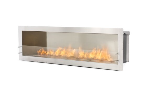 Firebox 2100SS cheminées simple face - Ethanol / Acier inoxydable par EcoSmart Fire