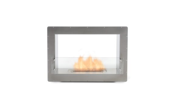 Firebox 800DB cheminée double face - Ethanol / Acier inoxydable / Vue de face par EcoSmart Fire