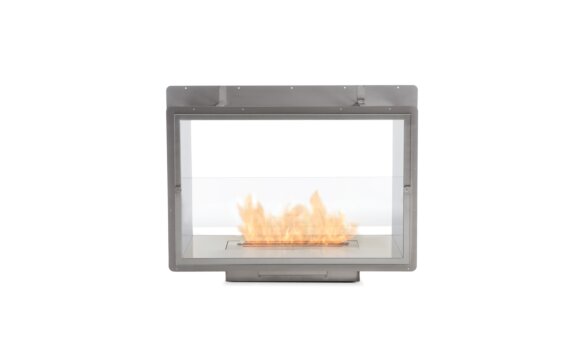 Firebox 800DB cheminée double face - Ethanol / Acier inoxydable / Vue arrière par EcoSmart Fire