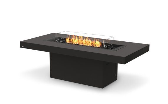 Gin 90 (Dining) Table Cheminée - Gas LP/NG / Graphite by EcoSmart Fire