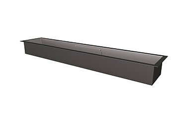 XL1200 Top Tray Black Fireplace Tray - Studio Image by EcoSmart Fire