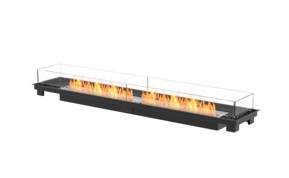 Linear 90 Kits brasero - Ethanol / Noir / Plateau de sécurité d'intérieur par EcoSmart Fire