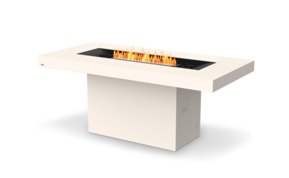 Gin 90 (Bar) Fire Table - Ethanol - Black / Bone by EcoSmart Fire