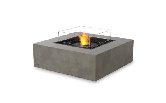 Base 40 Table Cheminée - Ethanol - Noir / Naturel / Pare-feu optionnel par EcoSmart Fire