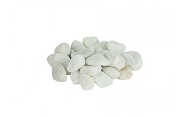 Small White Stones Parts & Accessorie - Studio Image by EcoSmart Fire