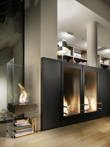 Merkmal Showroom - Commercial fireplaces