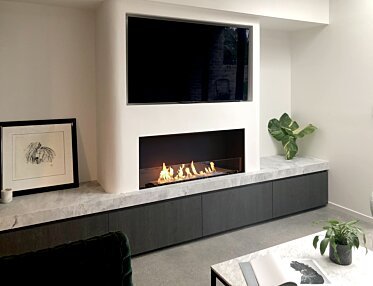 Flex 50SS.BXL Simple face - Installation Image by EcoSmart Fire