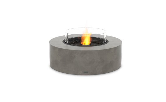 Ark 40 Table Cheminée - Ethanol - Noir / Naturel / Pare-feu optionnel par EcoSmart Fire
