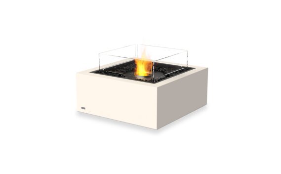 Base 30 Fire Table - Ethanol - Black / Bone / Optional Fire Screen by EcoSmart Fire