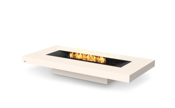 Gin 90 (Low) Table Cheminée - Gas LP/NG / Blanc by EcoSmart Fire