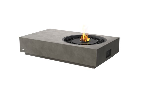 Larnaca Fire Table - Ethanol - Black / Natural by EcoSmart Fire