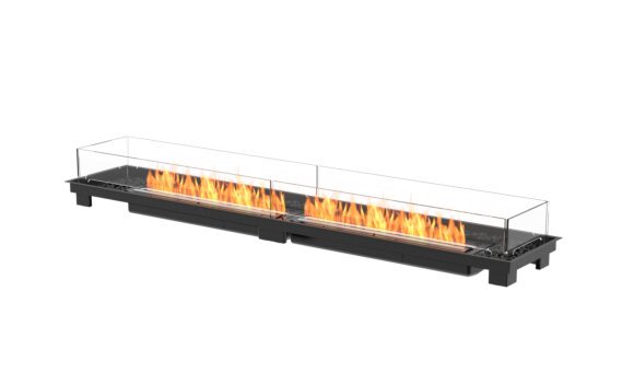 Linear 90 Fire Pit Kit - Ethanol - Black / Black by EcoSmart Fire