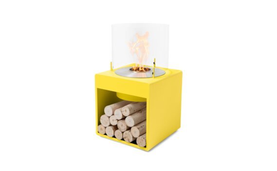 Pop 8L Designer Fireplace - Ethanol / Yellow by EcoSmart Fire