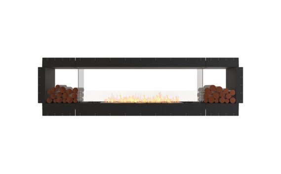 Flex 104DB.BX2 Double Sided - Ethanol / Black / Uninstalled view - Logs not included by EcoSmart Fire
