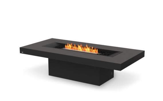 Gin 90 (Chat) Fire Table - Ethanol - Black / Graphite by EcoSmart Fire