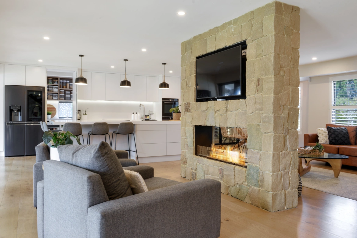 Flex 86DB: Double Sided Fireplace Insert - EcoSmart Fire